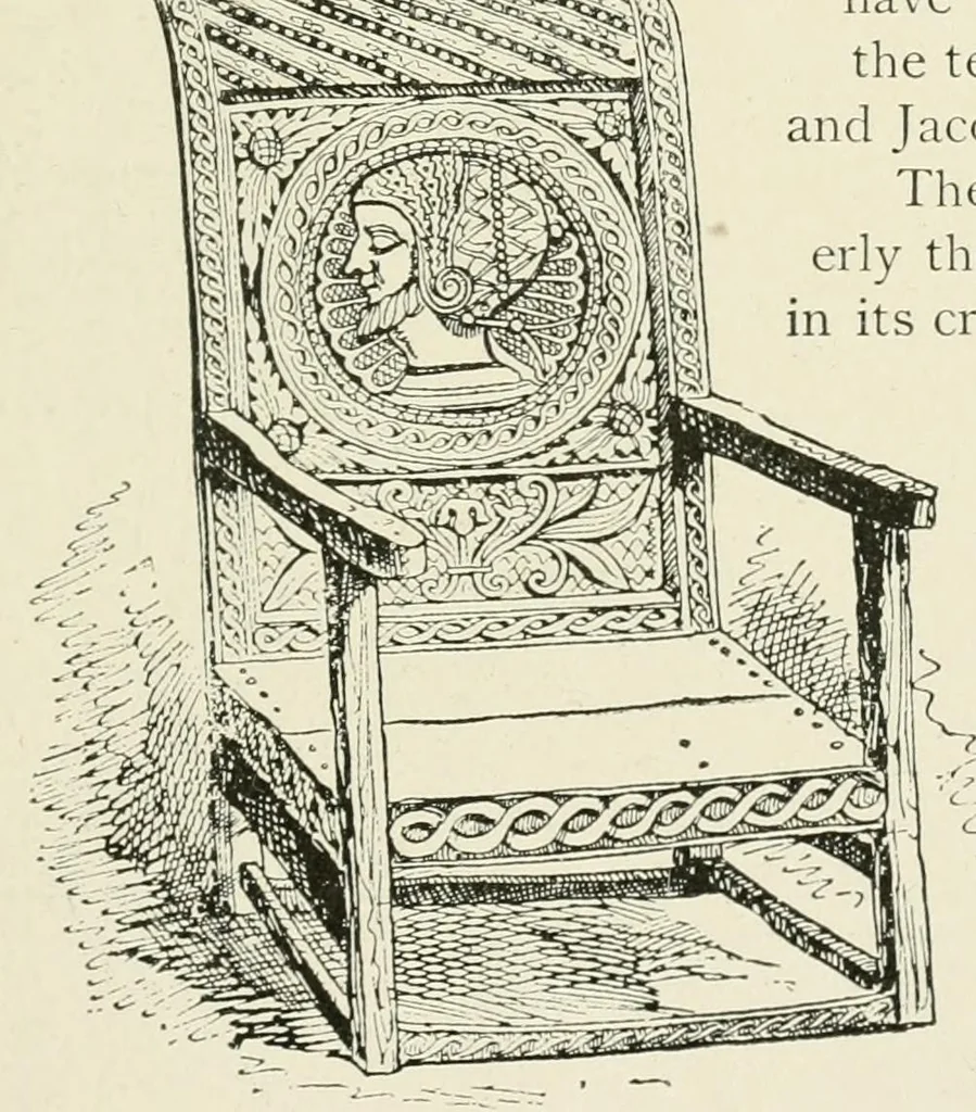An illustration from Period decoration, 1901, leaf 164