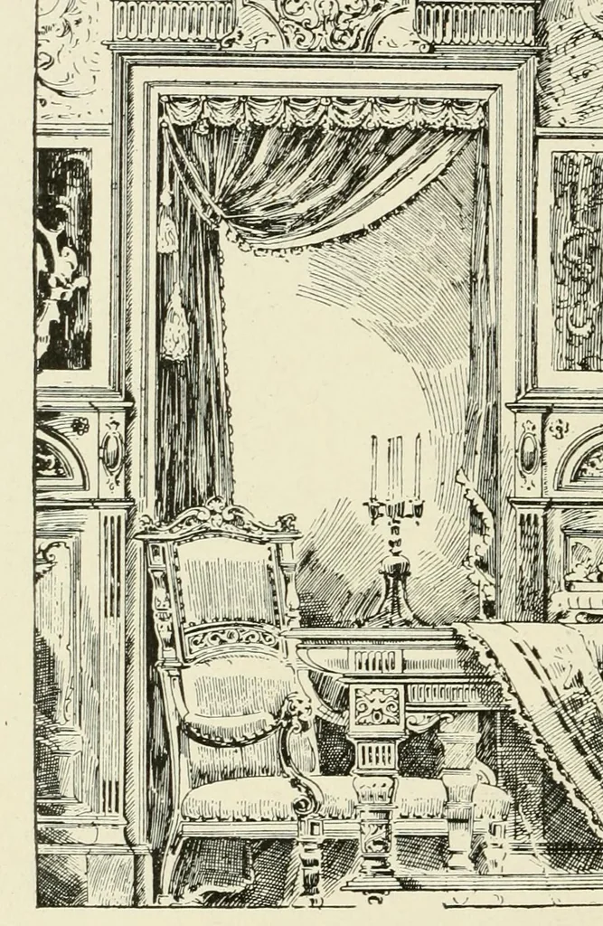 An illustration from Period decoration, 1901, leaf 167