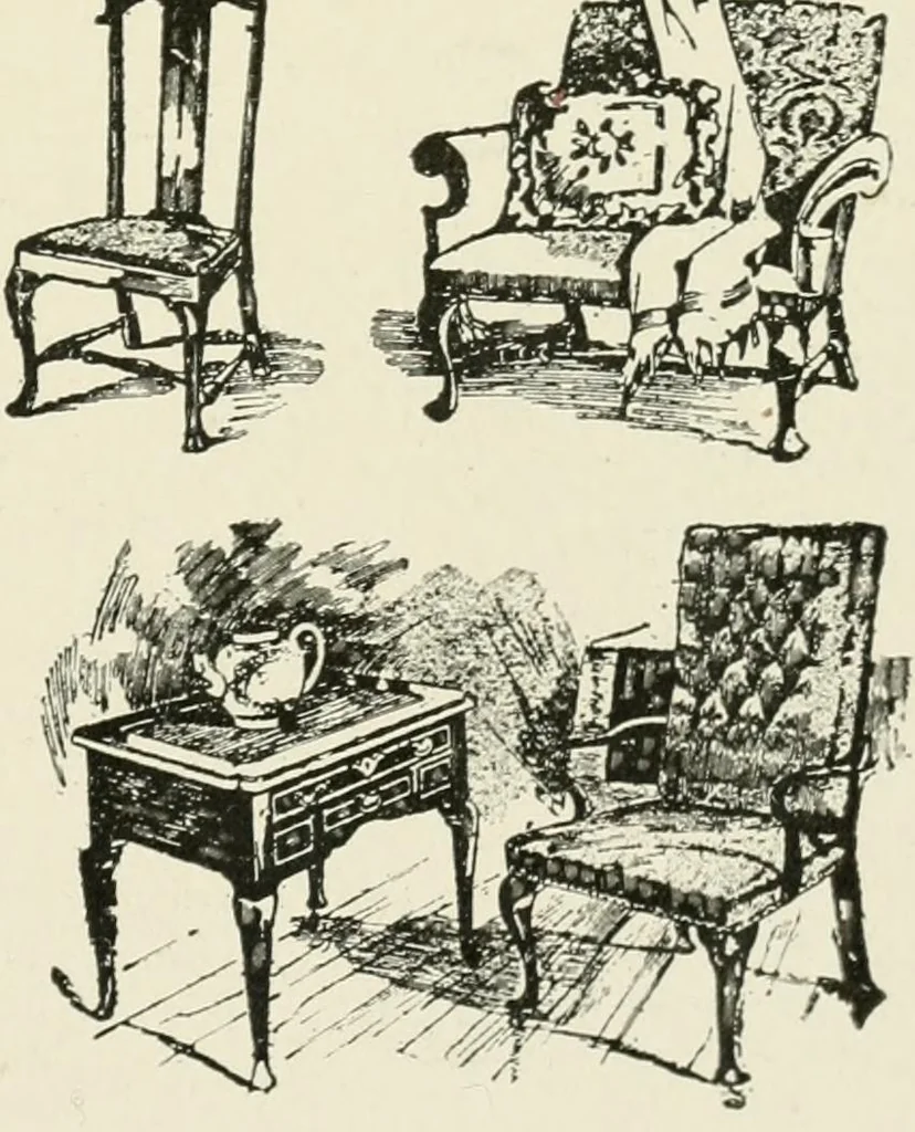 An illustration from Period decoration, 1901, leaf 168