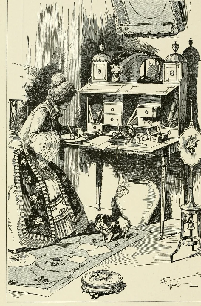 An illustration from Period decoration, 1901, leaf 171