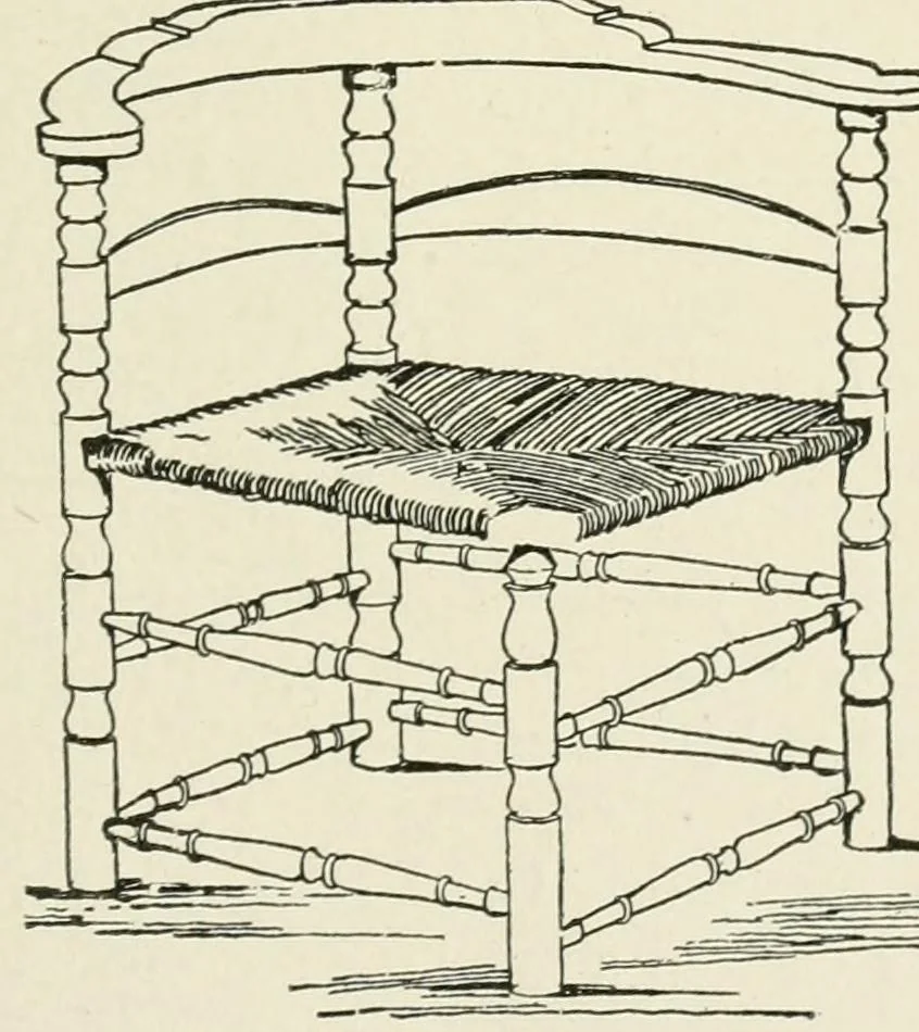 An illustration from Period decoration, 1901, leaf 196