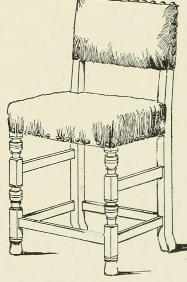 An illustration from Period decoration, 1901, leaf 196