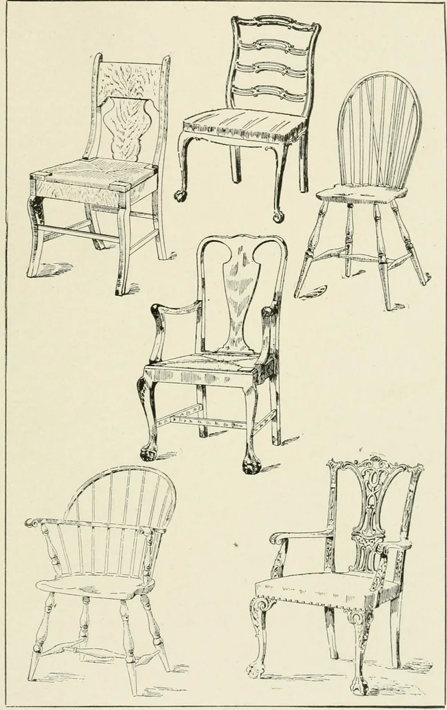 An illustration from Period decoration, 1901, leaf 198