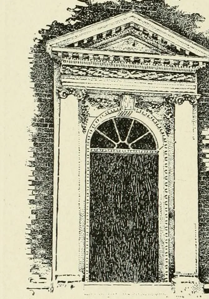 An illustration from Period decoration, 1901, leaf 199