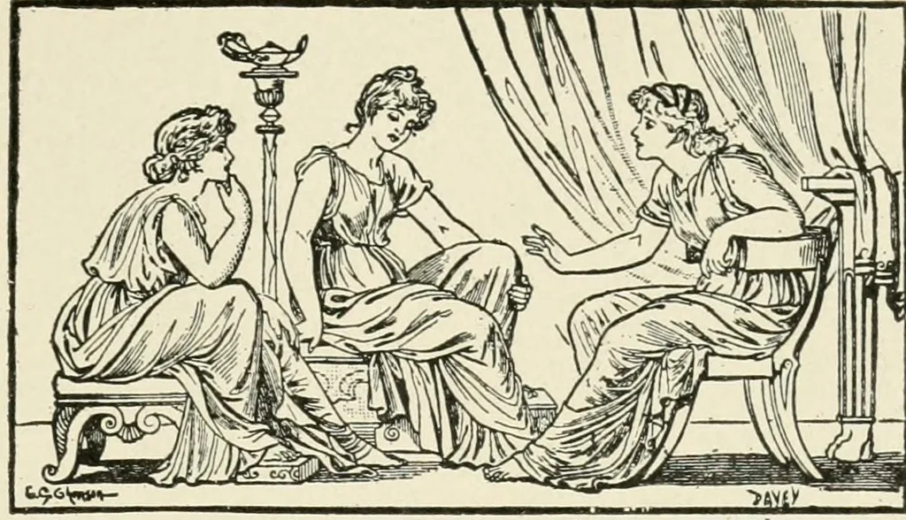 An illustration from Period decoration, 1901, leaf 218