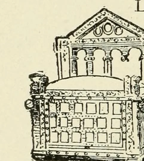 An illustration from Period decoration, 1901, leaf 221