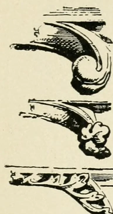 An illustration from Period decoration, 1901, leaf 232