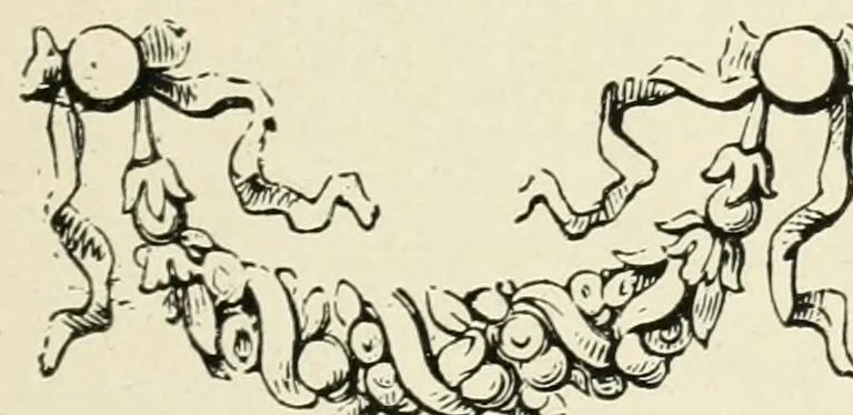 An illustration from Period decoration, 1901, leaf 232