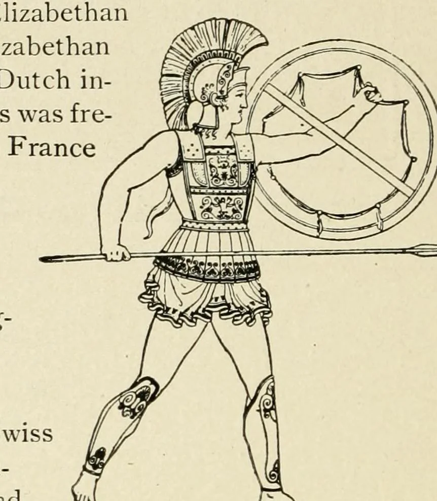 An illustration from Period decoration, 1901, leaf 243
