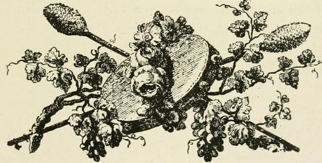 An illustration from Period decoration, 1901, leaf 244