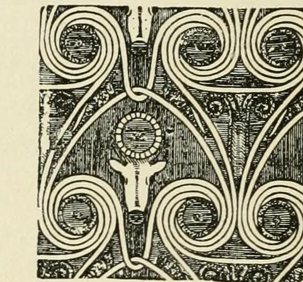 An illustration from Period decoration, 1901, leaf 25