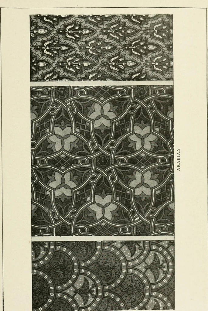 An illustration from Period decoration, 1901, leaf 58
