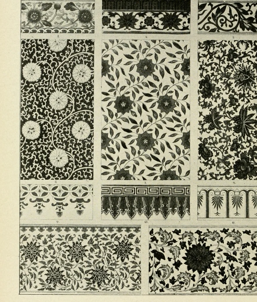 An illustration from Period decoration, 1901, leaf 65
