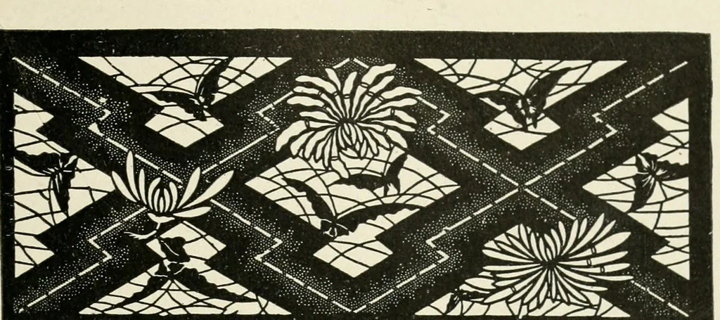 An illustration from Period decoration, 1901, leaf 76