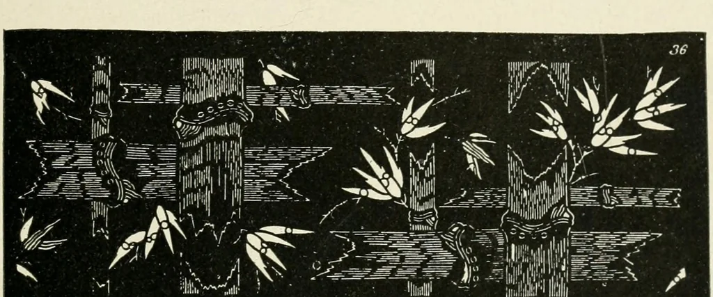 An illustration from Period decoration, 1901, leaf 76