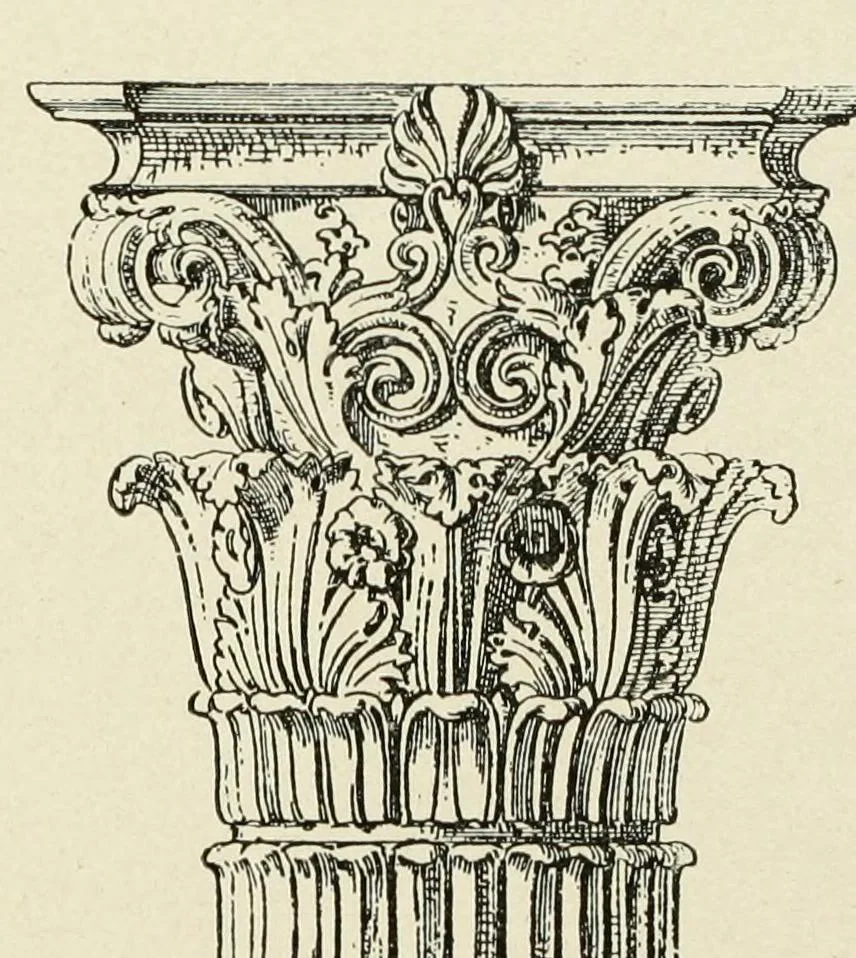 An illustration from Period decoration, 1901, leaf 81