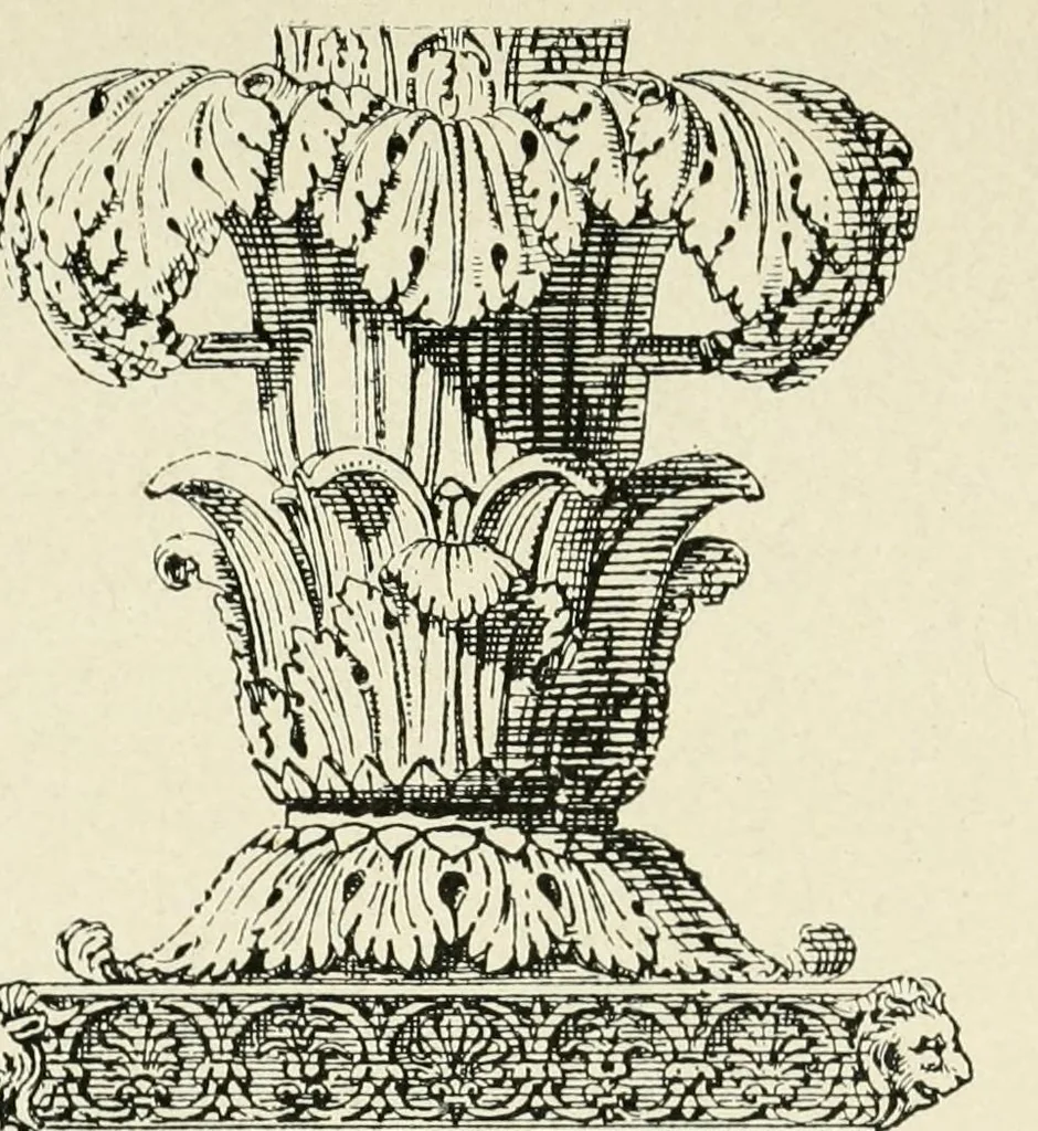 An illustration from Period decoration, 1901, leaf 82