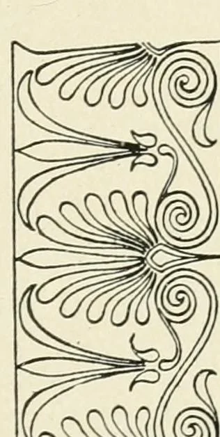 An illustration from Period decoration, 1901, leaf 90