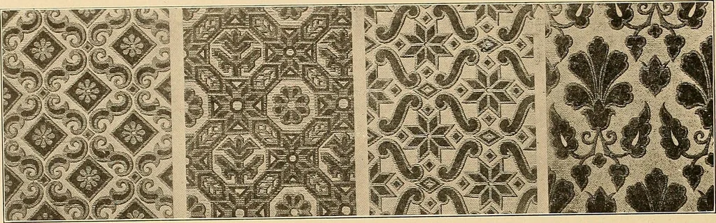 An illustration from Period furnishings; an encyclopedia of historic furniture, decorations and furnishings, 1911, leaf 103