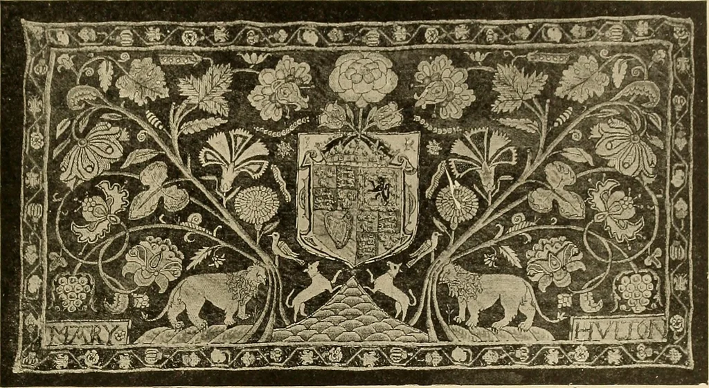 An illustration from Period furnishings; an encyclopedia of historic furniture, decorations and furnishings, 1911, leaf 112