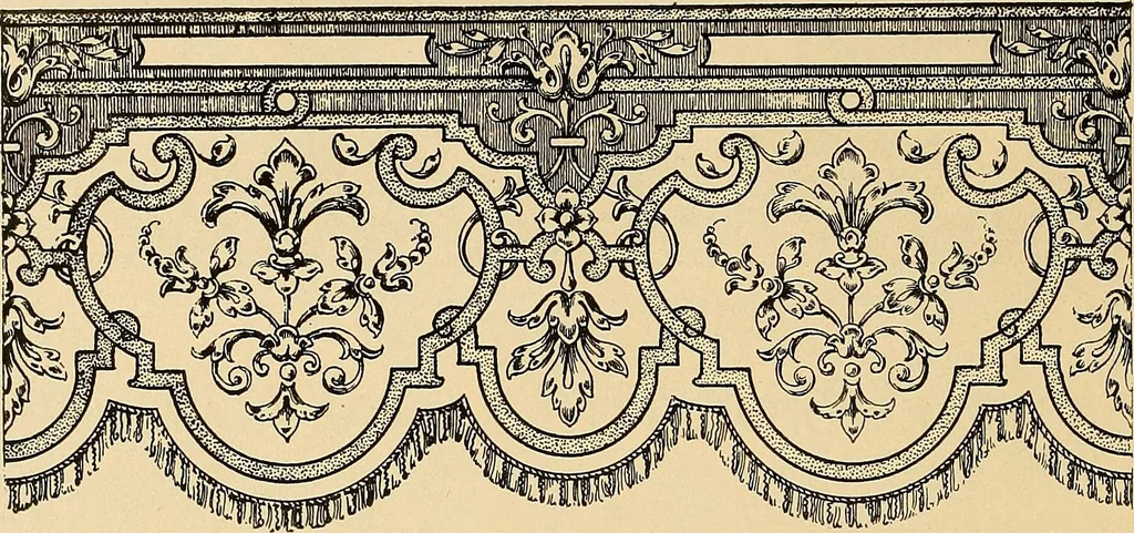 An illustration from Period furnishings; an encyclopedia of historic furniture, decorations and furnishings, 1911, leaf 139