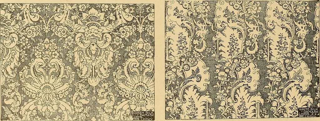 An illustration from Period furnishings; an encyclopedia of historic furniture, decorations and furnishings, 1911, leaf 145