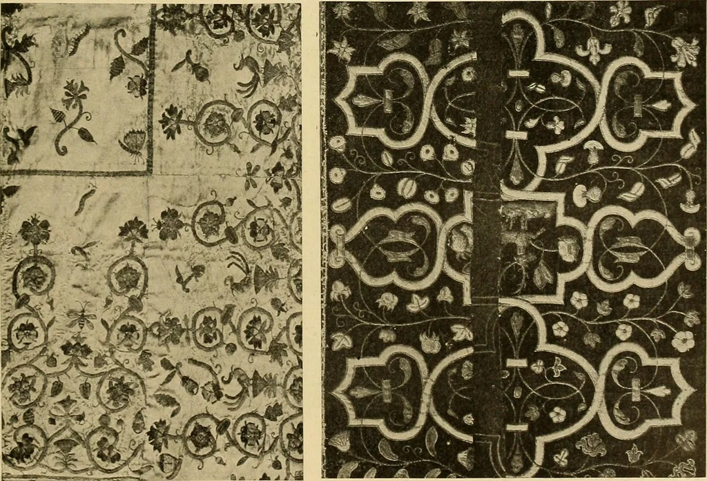 An illustration from Period furnishings; an encyclopedia of historic furniture, decorations and furnishings, 1911, leaf 146