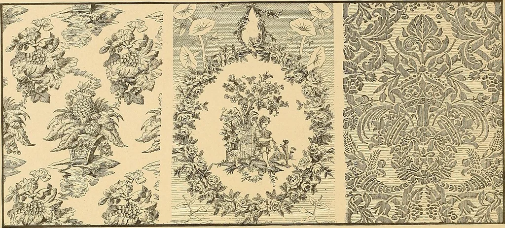 An illustration from Period furnishings; an encyclopedia of historic furniture, decorations and furnishings, 1911, leaf 159