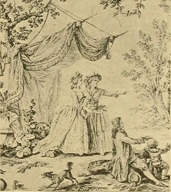 An illustration from Period furnishings; an encyclopedia of historic furniture, decorations and furnishings, 1911, leaf 160