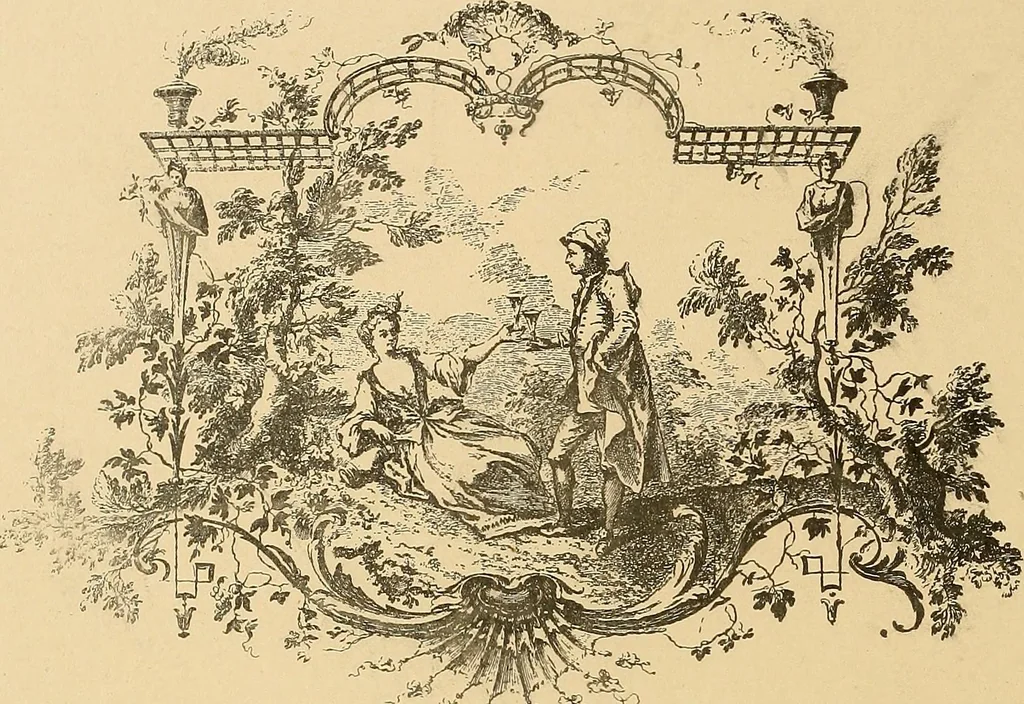 An illustration from Period furnishings; an encyclopedia of historic furniture, decorations and furnishings, 1911, leaf 169