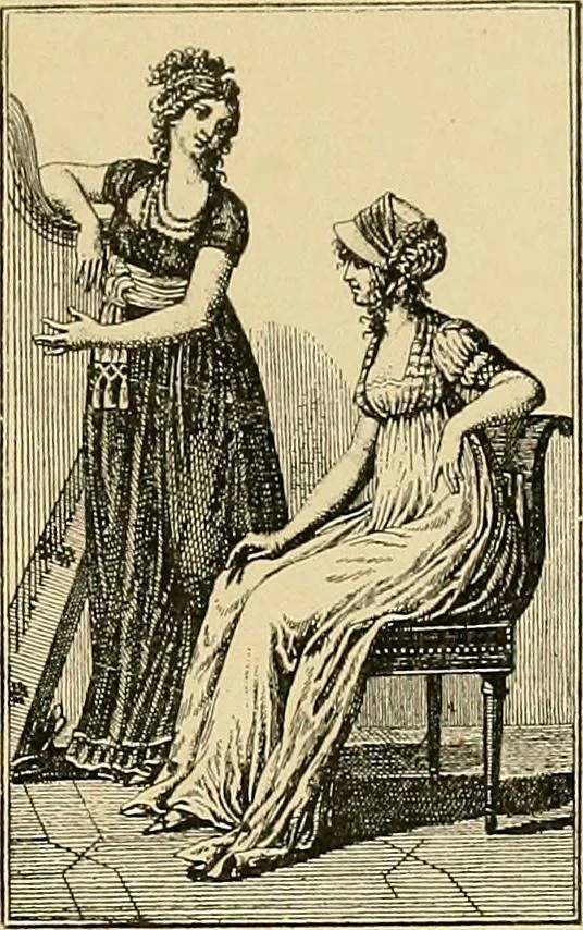 An illustration from Period furnishings; an encyclopedia of historic furniture, decorations and furnishings, 1911, leaf 190