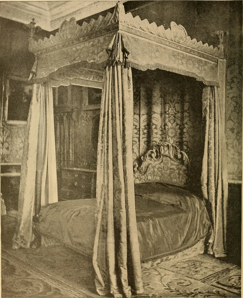 An illustration from Period furnishings; an encyclopedia of historic furniture, decorations and furnishings, 1911, leaf 197