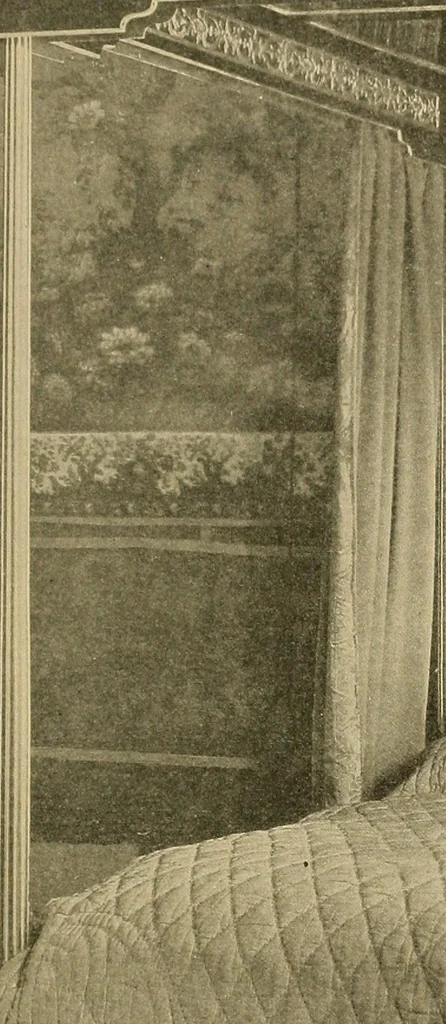 An illustration from Period furnishings; an encyclopedia of historic furniture, decorations and furnishings, 1911, leaf 198