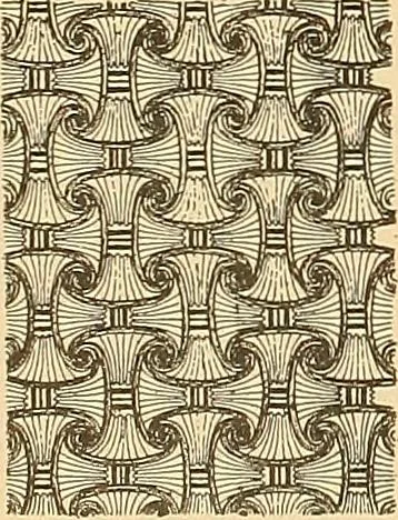 An illustration from Period furnishings; an encyclopedia of historic furniture, decorations and furnishings, 1911, leaf 23