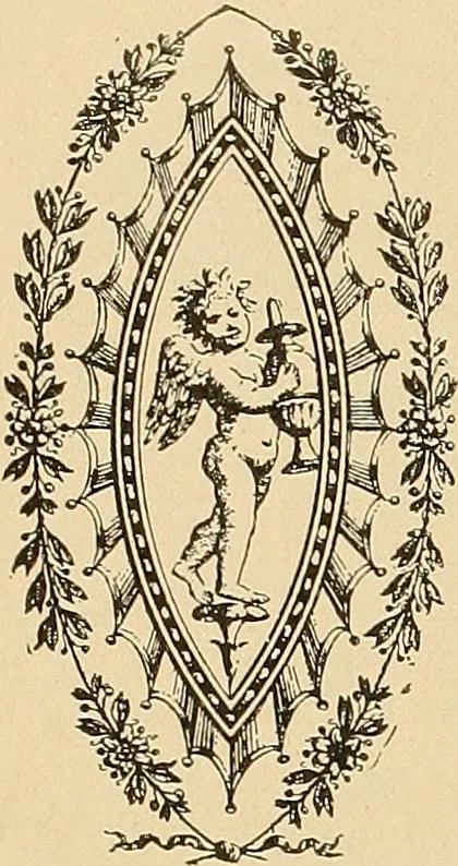 An illustration from Period furnishings; an encyclopedia of historic furniture, decorations and furnishings, 1911, leaf 231