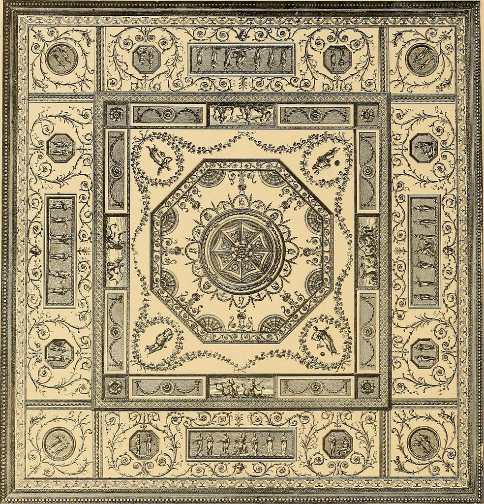 An illustration from Period furnishings; an encyclopedia of historic furniture, decorations and furnishings, 1911, leaf 235