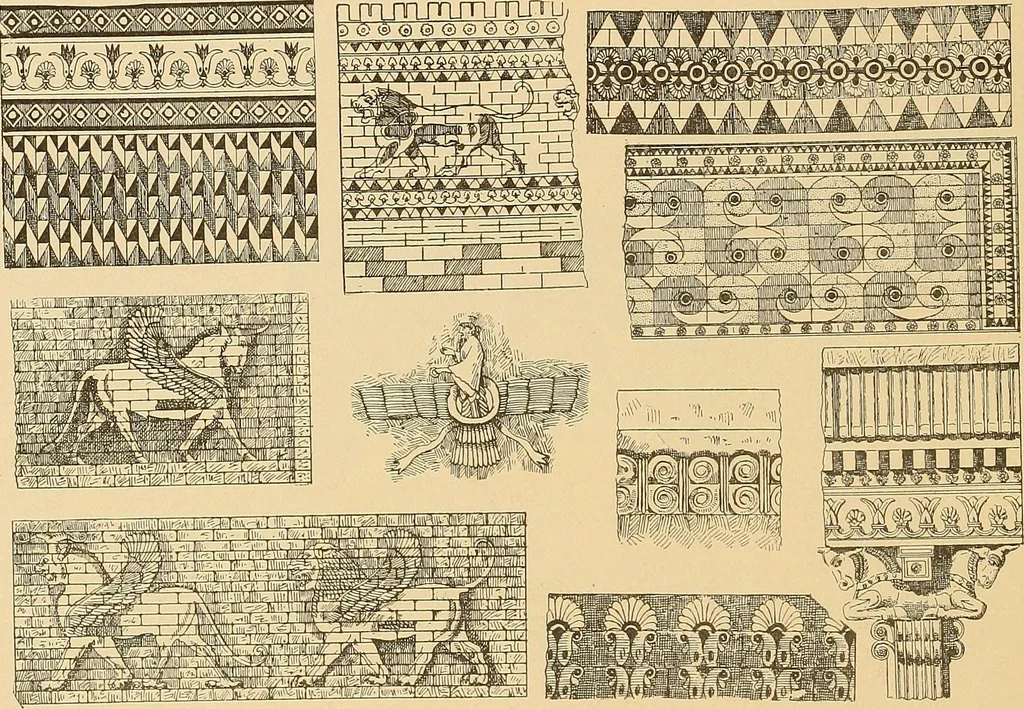 An illustration from Period furnishings; an encyclopedia of historic furniture, decorations and furnishings, 1911, leaf 25