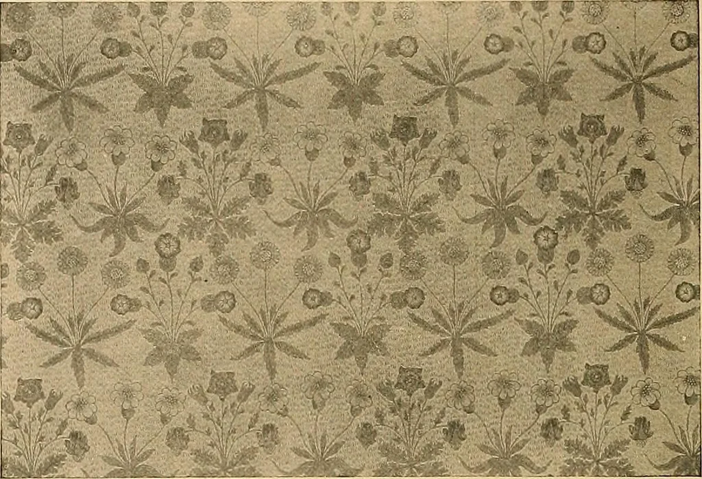 An illustration from Period furnishings; an encyclopedia of historic furniture, decorations and furnishings, 1911, leaf 257