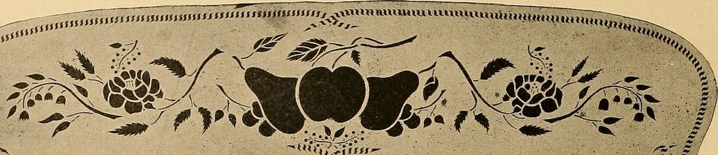 An illustration from Period furnishings; an encyclopedia of historic furniture, decorations and furnishings, 1911, leaf 263
