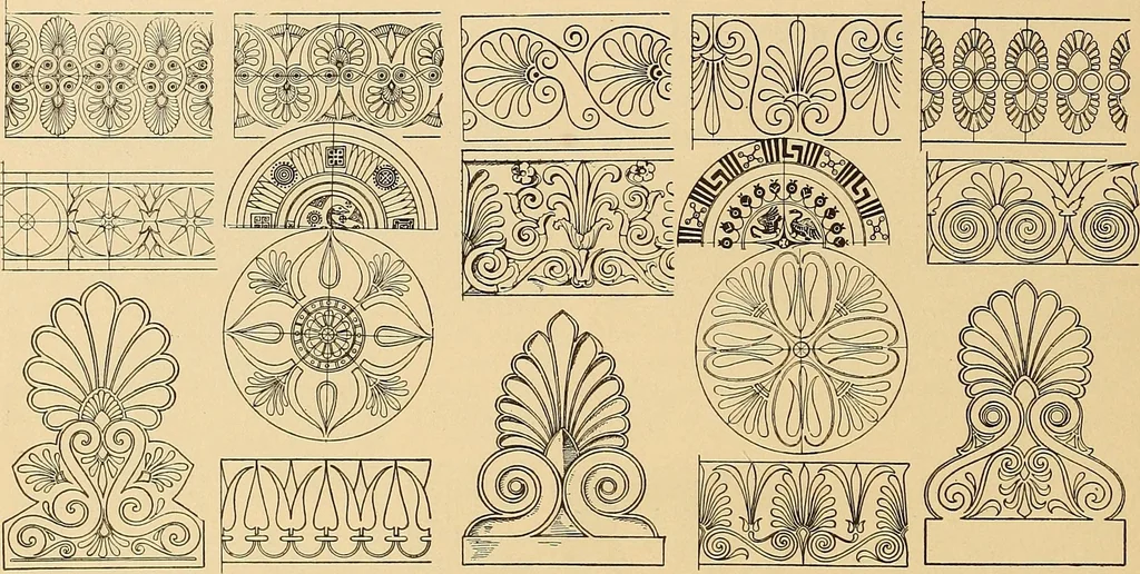 An illustration from Period furnishings; an encyclopedia of historic furniture, decorations and furnishings, 1911, leaf 27