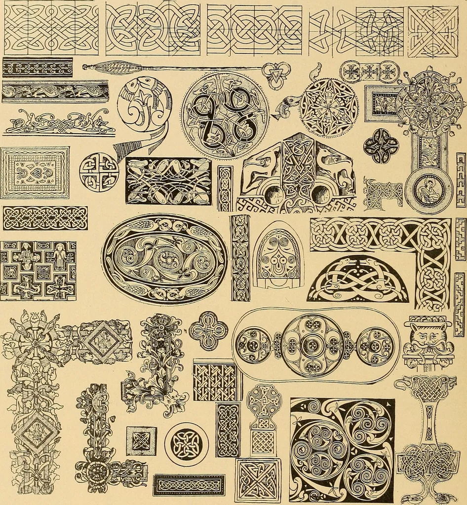 An illustration from Period furnishings; an encyclopedia of historic furniture, decorations and furnishings, 1911, leaf 31
