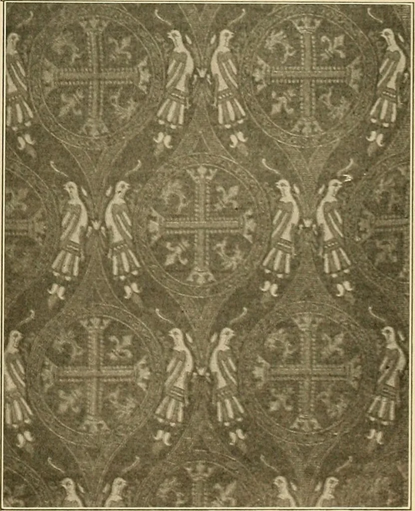 An illustration from Period furnishings; an encyclopedia of historic furniture, decorations and furnishings, 1911, leaf 34