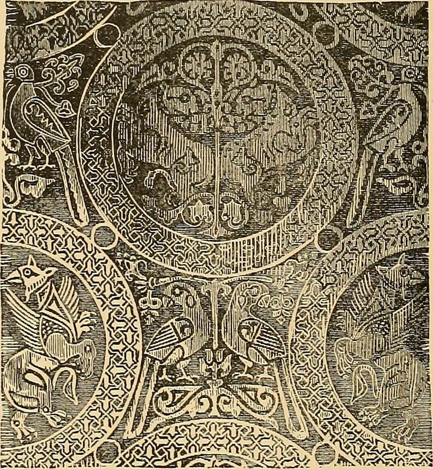 An illustration from Period furnishings; an encyclopedia of historic furniture, decorations and furnishings, 1911, leaf 35