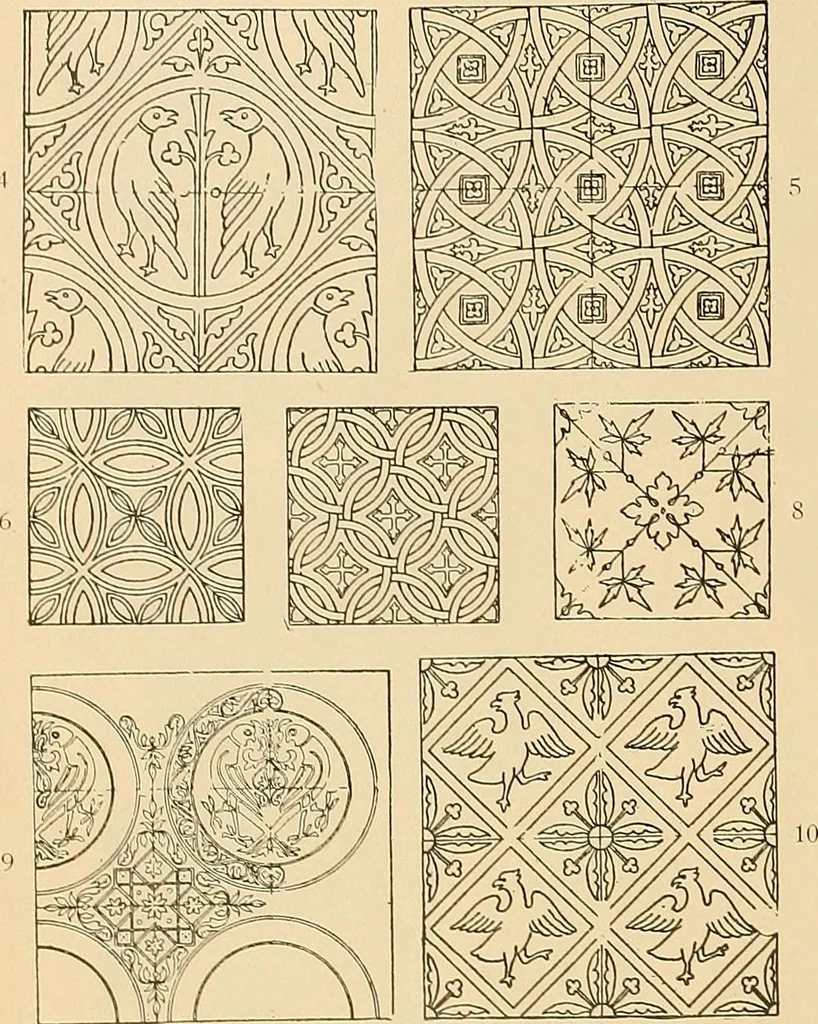 An illustration from Period furnishings; an encyclopedia of historic furniture, decorations and furnishings, 1911, leaf 41
