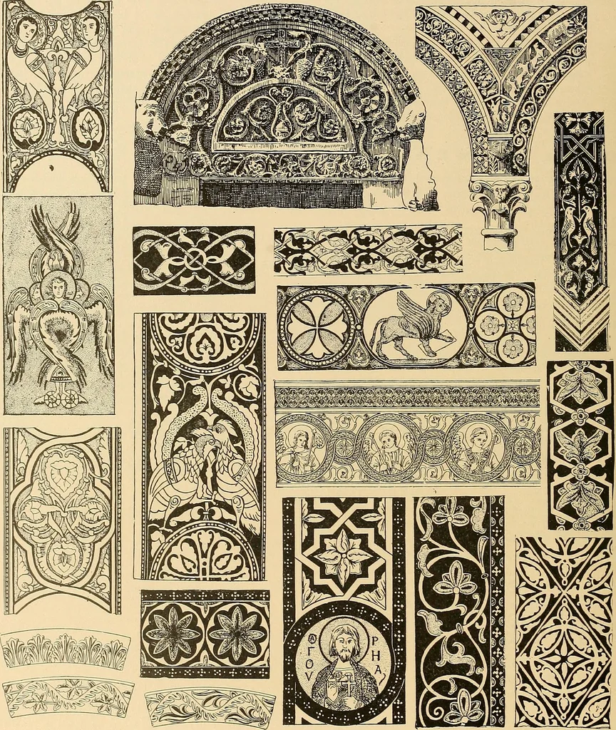 An illustration from Period furnishings; an encyclopedia of historic furniture, decorations and furnishings, 1911, leaf 43