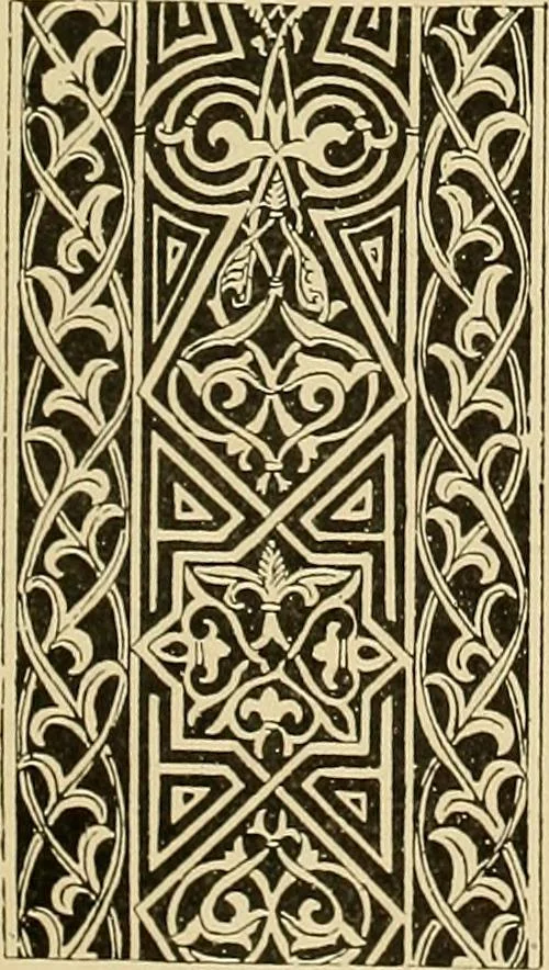 An illustration from Period furnishings; an encyclopedia of historic furniture, decorations and furnishings, 1911, leaf 56