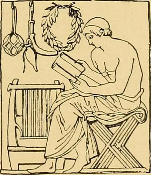 An illustration from Period furnishings; an encyclopedia of historic furniture, decorations and furnishings, 1911, leaf 6
