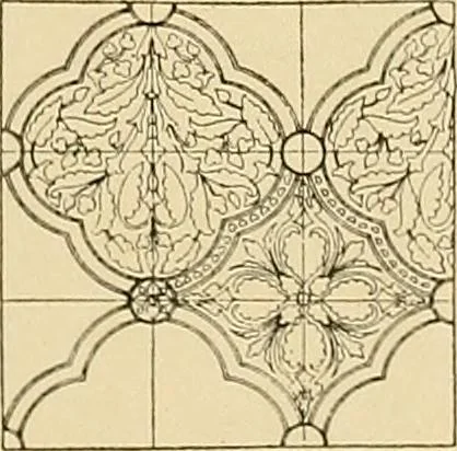 An illustration from Period furnishings; an encyclopedia of historic furniture, decorations and furnishings, 1911, leaf 60