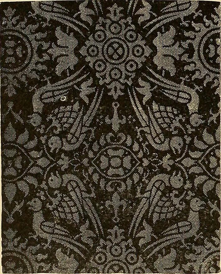 An illustration from Period furnishings; an encyclopedia of historic furniture, decorations and furnishings, 1911, leaf 69