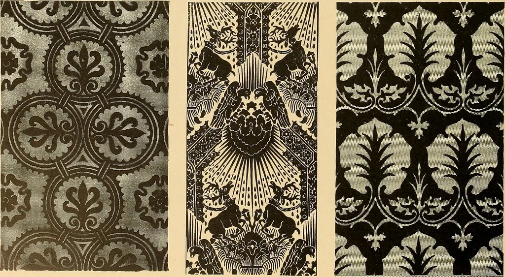 An illustration from Period furnishings; an encyclopedia of historic furniture, decorations and furnishings, 1911, leaf 69